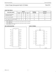 74LV573DB datasheet.datasheet_page 3