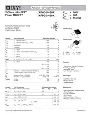 IXFA30N60X datasheet.datasheet_page 1