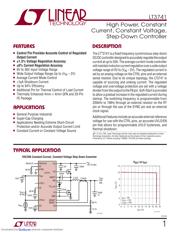 LT3741IFE#PBF Datenblatt PDF