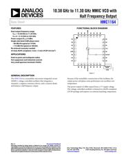 HMC1164LP5E datasheet.datasheet_page 1