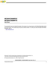 MC908MR32VFUE 数据规格书 3