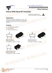 BFQ67 datasheet.datasheet_page 1