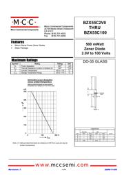 BZX55B5V6 数据规格书 1