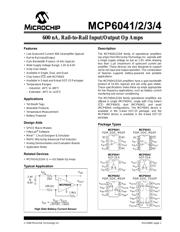 MCP6042 datasheet.datasheet_page 1