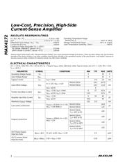 MAX4172 datasheet.datasheet_page 2