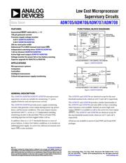ADM707ARZ 数据手册