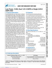 ADC10D1000RB/NOPB datasheet.datasheet_page 1