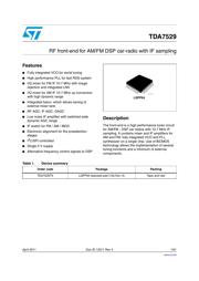 TDA7786CTR datasheet.datasheet_page 1