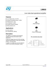 LM833DG datasheet.datasheet_page 1