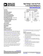 ADG5208SRU-EP-RL7 datasheet.datasheet_page 1