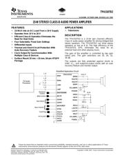 TPA3107D2PAPT datasheet.datasheet_page 1