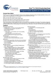 CY8C3244LTI-130T datasheet.datasheet_page 1