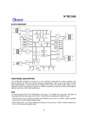 W78E516DDG datasheet.datasheet_page 4