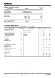 NJM1496D datasheet.datasheet_page 2