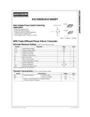 KSC5502DTM datasheet.datasheet_page 1