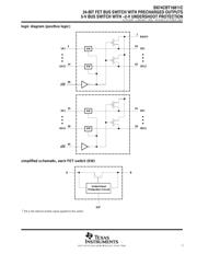 SN74CBT16811C 数据规格书 3