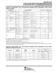 SN74CBT16811C 数据规格书 5