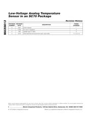 MAX6613MXK+ datasheet.datasheet_page 6