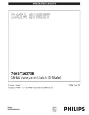 74ABT16373BDL datasheet.datasheet_page 1