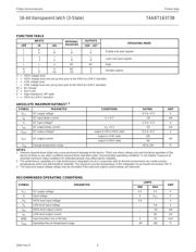 74ABT16373BDL datasheet.datasheet_page 4