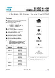 M24C08-FMN6TG datasheet.datasheet_page 1