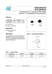 STB120N4LF6 datasheet.datasheet_page 1