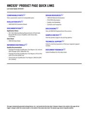 HMC920LP5E datasheet.datasheet_page 2