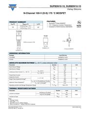 SUP85N10-10-E3 datasheet.datasheet_page 1