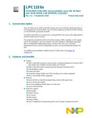 LPC11E67JBD64E datasheet.datasheet_page 1