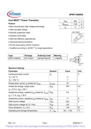 SPW11N60S5 datasheet.datasheet_page 1