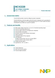 NCX2220GM,125 datasheet.datasheet_page 1