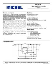 MIC2619YD6 TR datasheet.datasheet_page 1