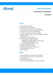 ATA5749C-6DQY-64 datasheet.datasheet_page 1