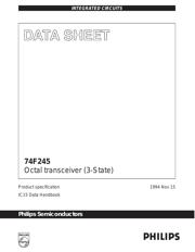 N74F245D,602 datasheet.datasheet_page 1