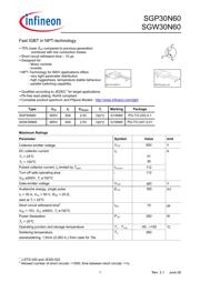 SGW30N60HS datasheet.datasheet_page 1