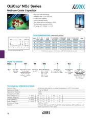 NOJB226M006RWJV 数据规格书 1