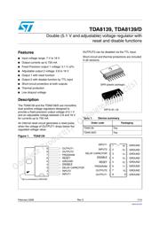 TDA8139 datasheet.datasheet_page 1