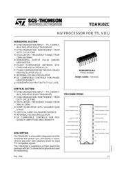 TDA9102 datasheet.datasheet_page 1