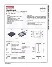 FDMS039N08B datasheet.datasheet_page 1