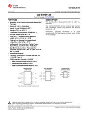 SN74LVC2GU04 datasheet.datasheet_page 1