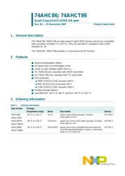74AHC86PW,112 datasheet.datasheet_page 2