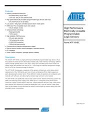 ATF16V8C-7XC 数据规格书 1
