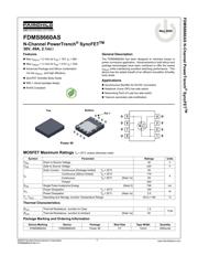 FDMS8660AS datasheet.datasheet_page 1