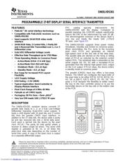 SN65LVDS301ZQER datasheet.datasheet_page 1