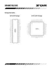 XR68C192IVTR-F datasheet.datasheet_page 2