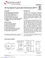 CAT5113VI-01-G 数据规格书 1