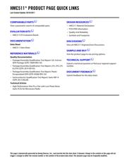 HMC511LP5E datasheet.datasheet_page 2