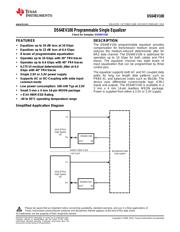 DS64EV100SD/NOPB datasheet.datasheet_page 1