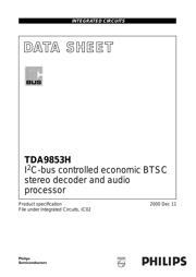 TDA9853H datasheet.datasheet_page 1