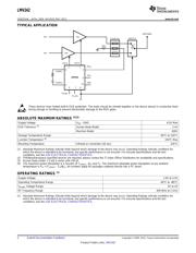 LMV242LD/NOPB datasheet.datasheet_page 2